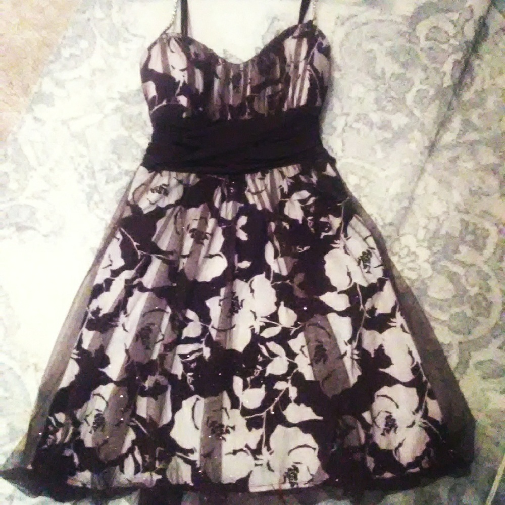 Silk Sparkle Mini Dress